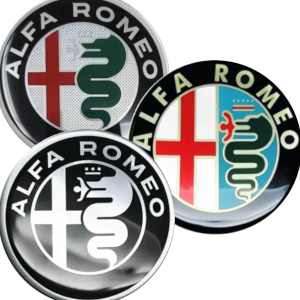 3D Licencovaný samolepící znak Alfa Romeo 21mm