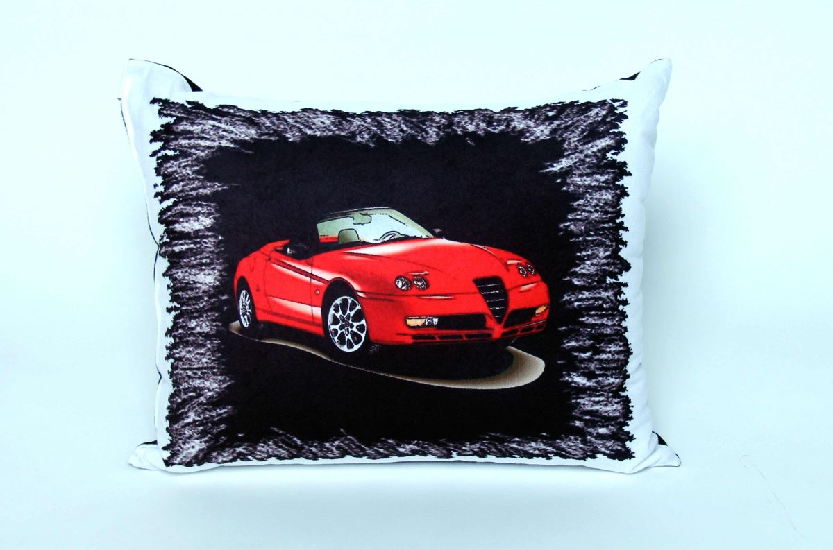 Polštář s motivem Alfa Romeo SPIDER