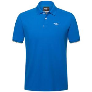 Polo tričko Alfa Romeo F1 modré s nápisem na srdci