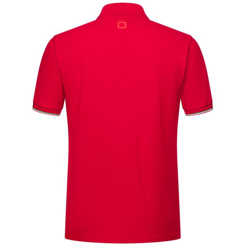 Polo tričko Alfa Romeo červené s nápisem na srdci