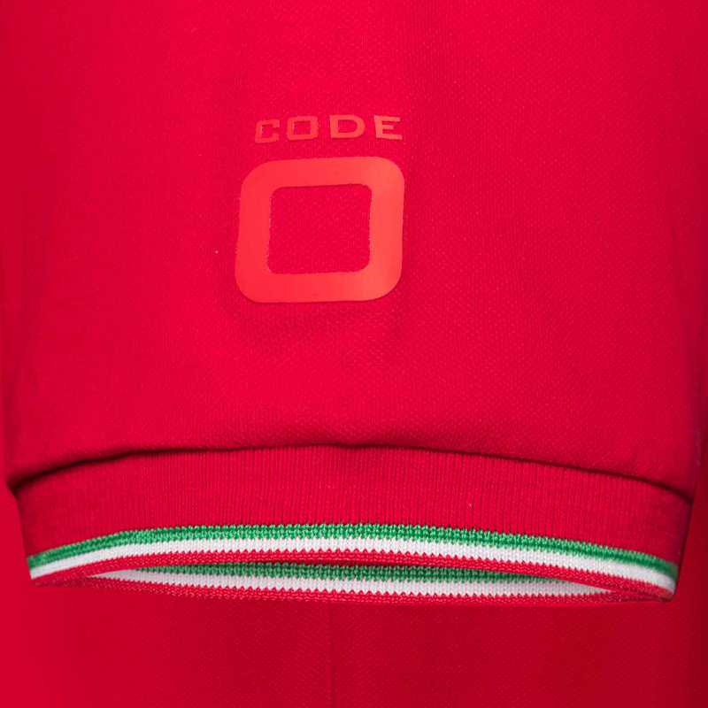 Polo tričko Alfa Romeo červené s nápisem na srdci